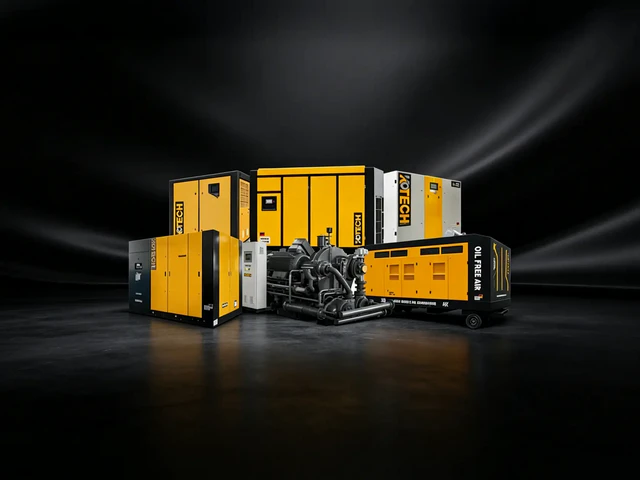 How Two Stage Air Compressors Are Used in Construction Sites