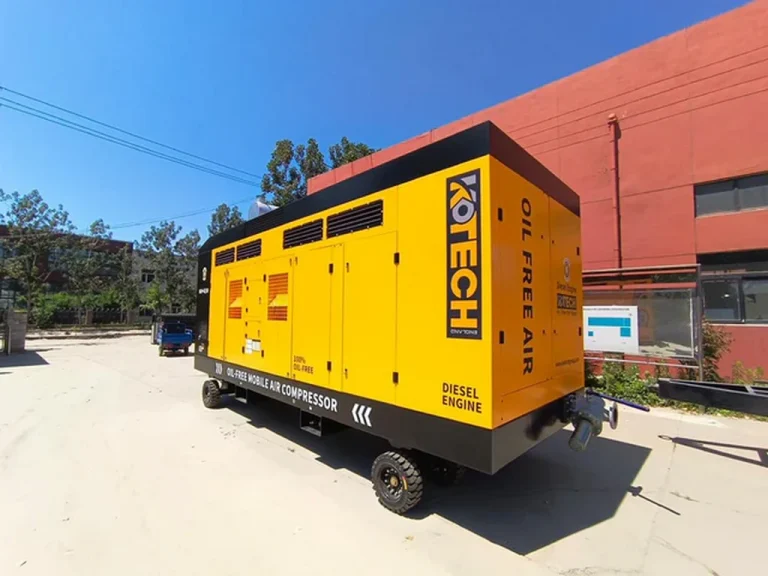 Two-Stage Screw Compressor for Sandblasting Plant - Best Price
