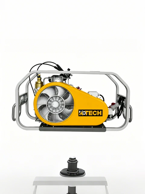 Chemical Processing Double Stage Screw Compressor - Explosion Proof