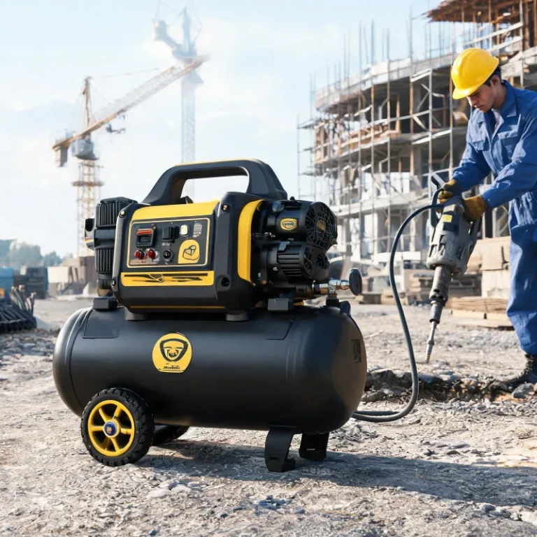 2024 New Two-Stage Oil-Free Portable Air Compressors for Industrial Use