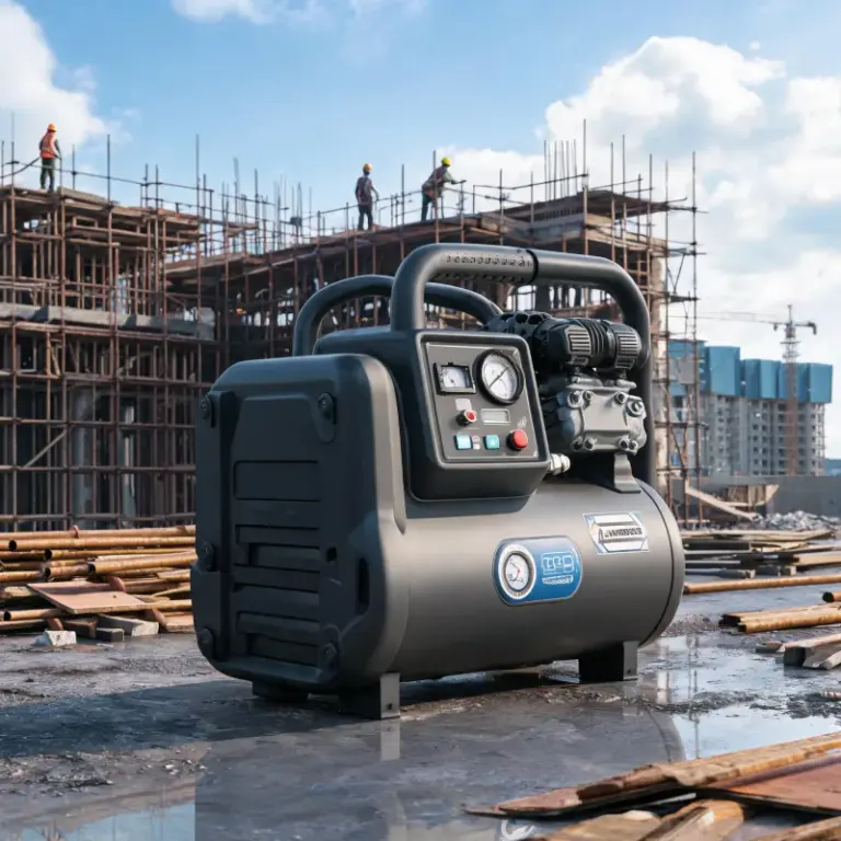 Lightweight Oil-Free Portable Air Compressor: Double Stage Compression for On-the-Go Use