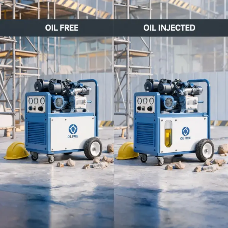 Oil Free vs Oil Injected Portable Double Stage Compressors: Pro Buying Guide